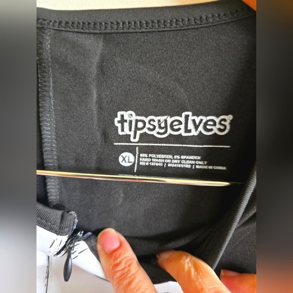 Tipsy Elves, Skeleton Bodysuit Costume, Black/White, Size X- Large -$79.95 - Picture 15 of 15